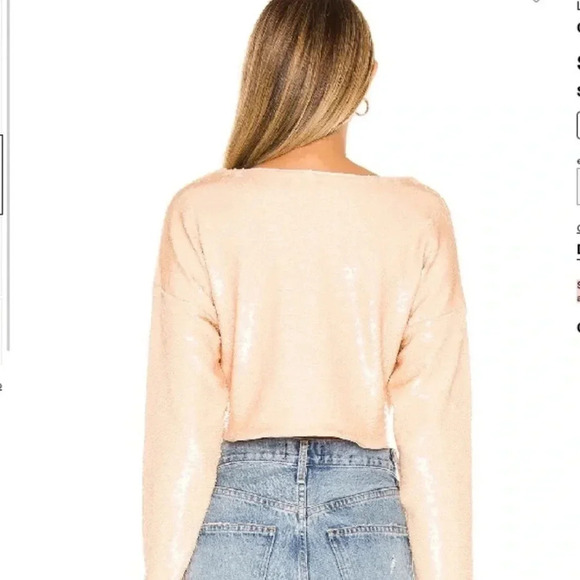 Lacademie Lacey sequin crop top - Picture 3 of 10